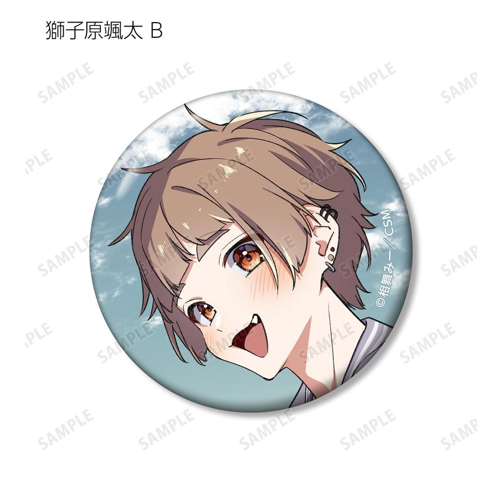 Highly feminine trading box of 10 Shishihara-kun badges,