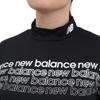 New Balance Long Sleeve Mock Neck Golf Shirt Size 2 Black Women's (Stretchable, Light-Absorbing, Heat-Generating) - (L) - (012-4267504)