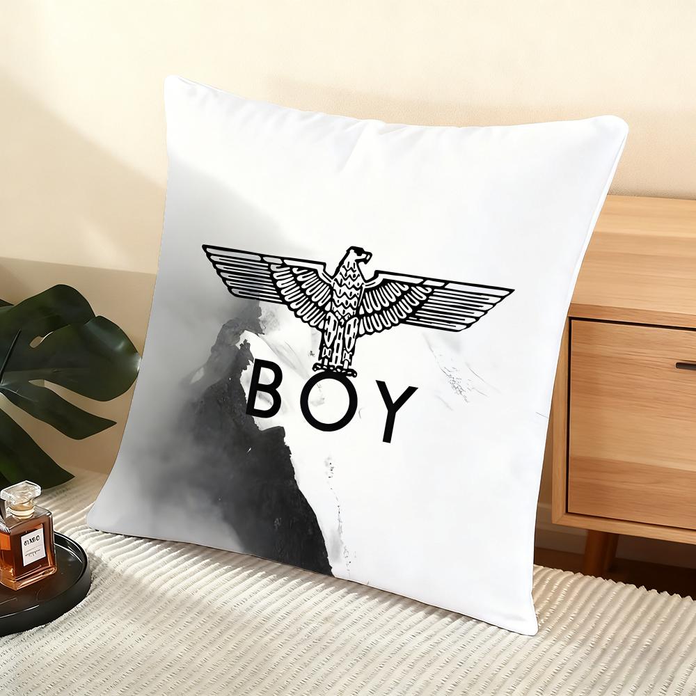 Brand B-Boys London Cushion Cover Soft Short Plush Pillow Cover Smooth Cozy Texture Aesthetic Cushion Case Home Decor