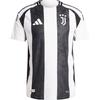 adidas Juventus 24/25 Home Authentic Football Asia Sizing 'White Black' Men's IT6056