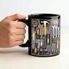 3D Toolbox Design Ceramic Coffee Mug For Mechanic Dishwasher And Microwave Safe Perfect For Daily Use