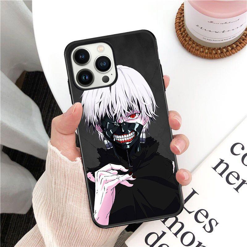 Soft Funda Tokyo Ghoul Anime Kaneki Ken Phone Cover For Iphone 14pro 11pro 12 13pro Max 5 6s Xs 7 8plus SE Xr 12mini Coque Cases