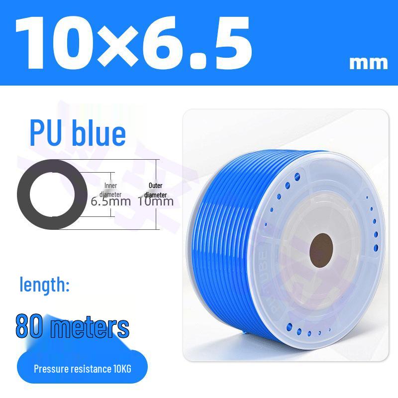 Transparent PU Air Hose for Compressors: Sizes 3-22mm