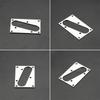 Pickup Mounting Rings for Humbucker Pickup Mounting Rings Flat Hunmbucker Frame