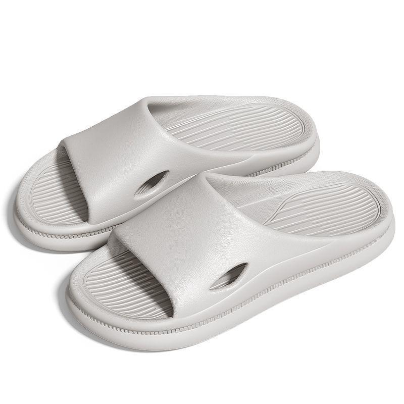 Men's Odor-Resistant Non-Slip Thick-Soled Slippers for Indoor/Outdoor Summer Use