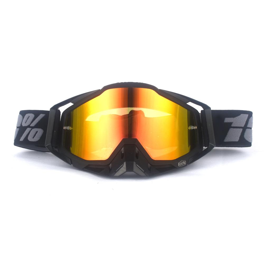 Motorcycle Goggles Color Off-road Helmet Goggles Windproof Sand Riding Glasses Ski Goggles