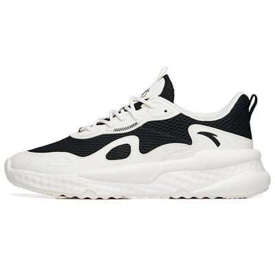 Life Collection Mesh Low Top Sports Casual Shoes Men's White Black 112238869S-2
