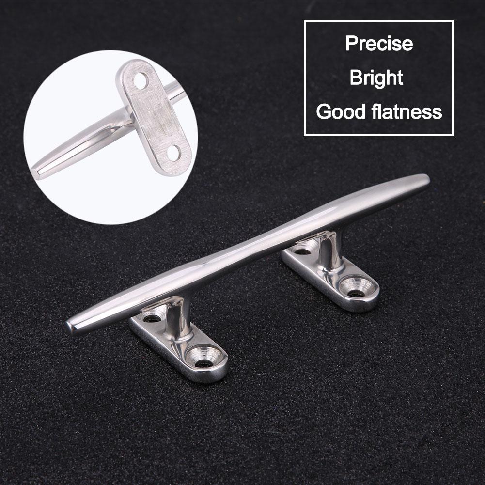 5 Inch Heavy Duty Boat Hollow Base Cleat Stainless Steel for Marine Yacht