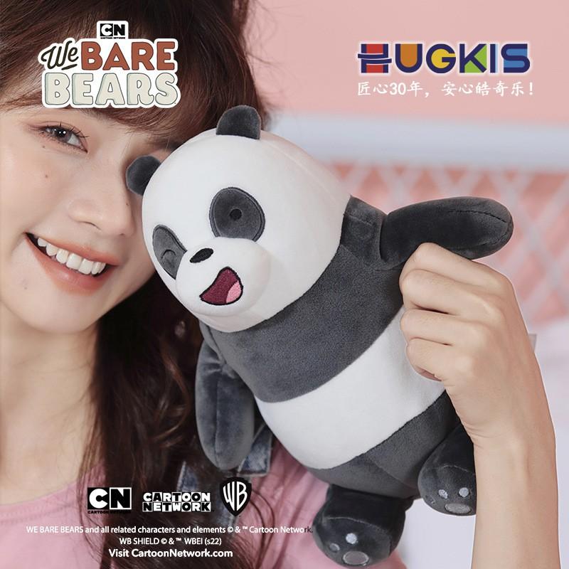 Official We Bare Bears Plush Toy Bear Stuffed Animal Soft Pillow Doll Kids Adults Birthday Gift Decor