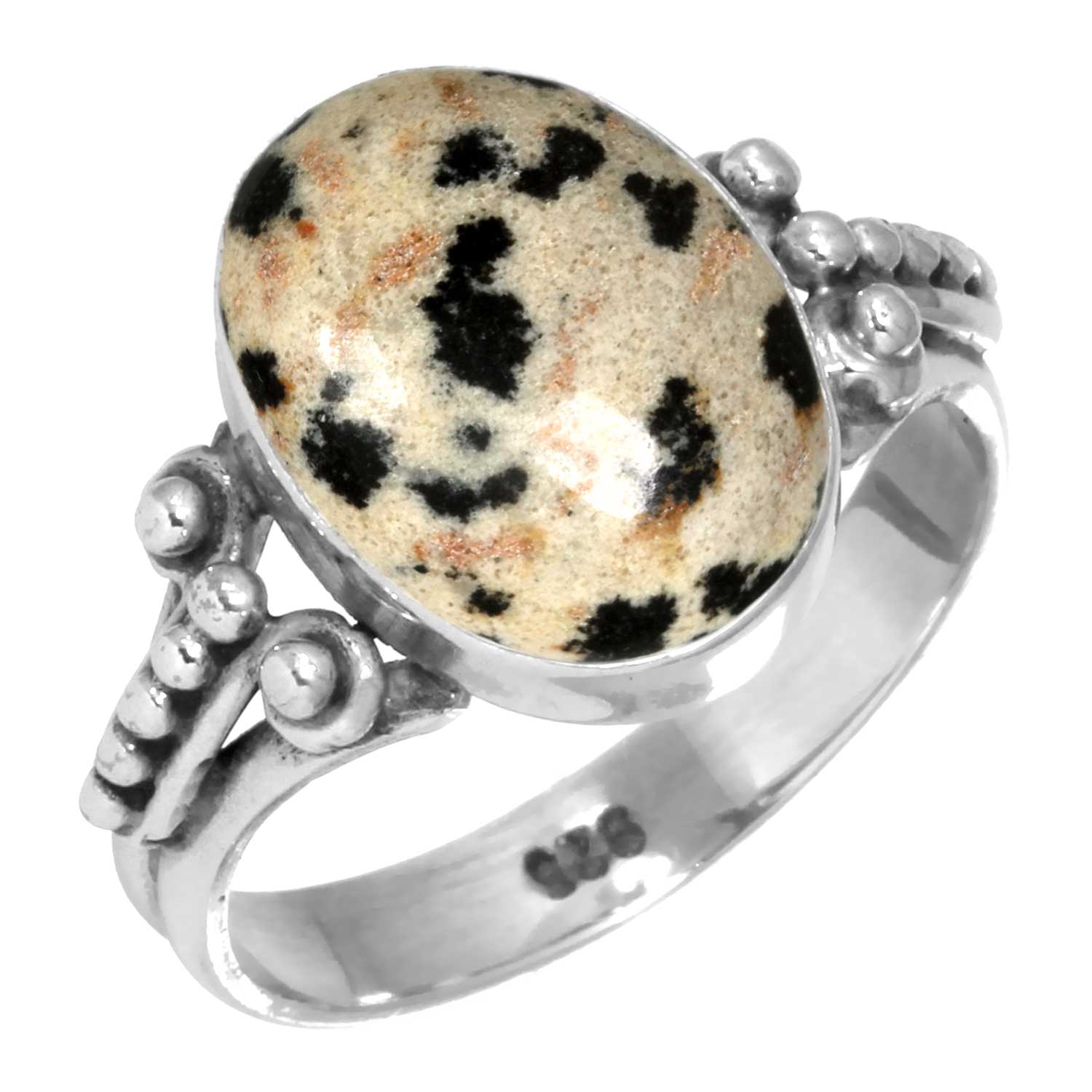 

Кольцо из стерлингового серебра 925 пробы, женское ювелирное изделие ручной работы с драгоценными камнями, подарок на день рождения, сумасшедший кружевной агат, далматинец, дендрит, опал, эвдиалит, хаулит, яшма K2, заявление 7