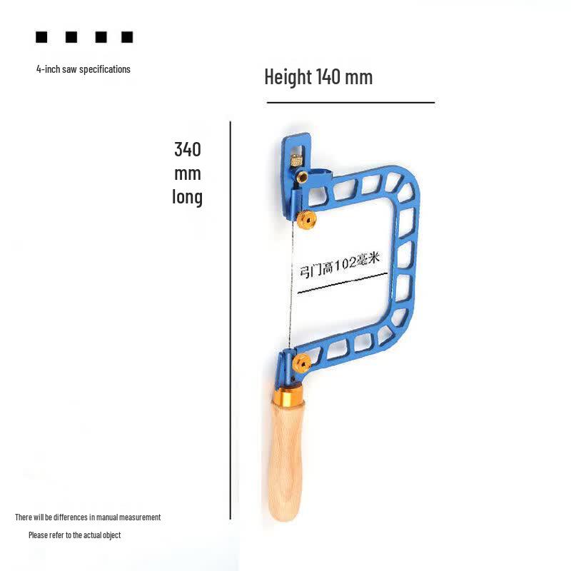 Jundingying 2.0 Blue Line 4-inch Coping Saw