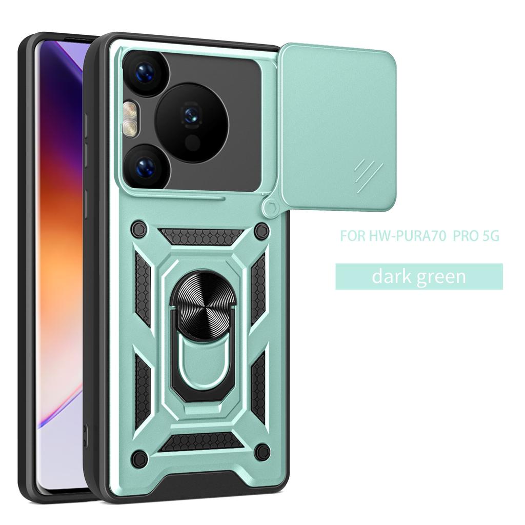 Applicable to Huawei Pura70Pro shunjia push window mobile phone case P60Pro bracket nova15Pro anti-drop protective case
