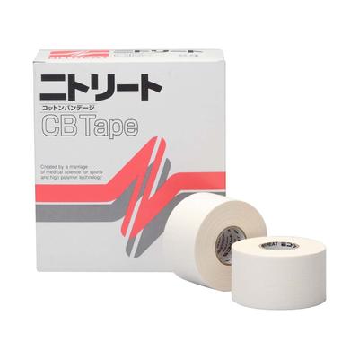 Nitoms Nitreat CB Tape Sports Tape Pack Can Be Cut by Secures Prevents Does Not Easily Peel Width 38mm X Length 12m Rolls Multi-roll Hand,