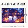 Mysterious Pumpkin Night - Breaking Holiday Traditions  Unique Halloween Party  Photography  and Video Background Cloth