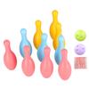 1/2set Mini Bowling Kit Physical Exercise Hand-Eye Coordination Training Backyard Indoor Outdoor Party Leisure Sports XJM