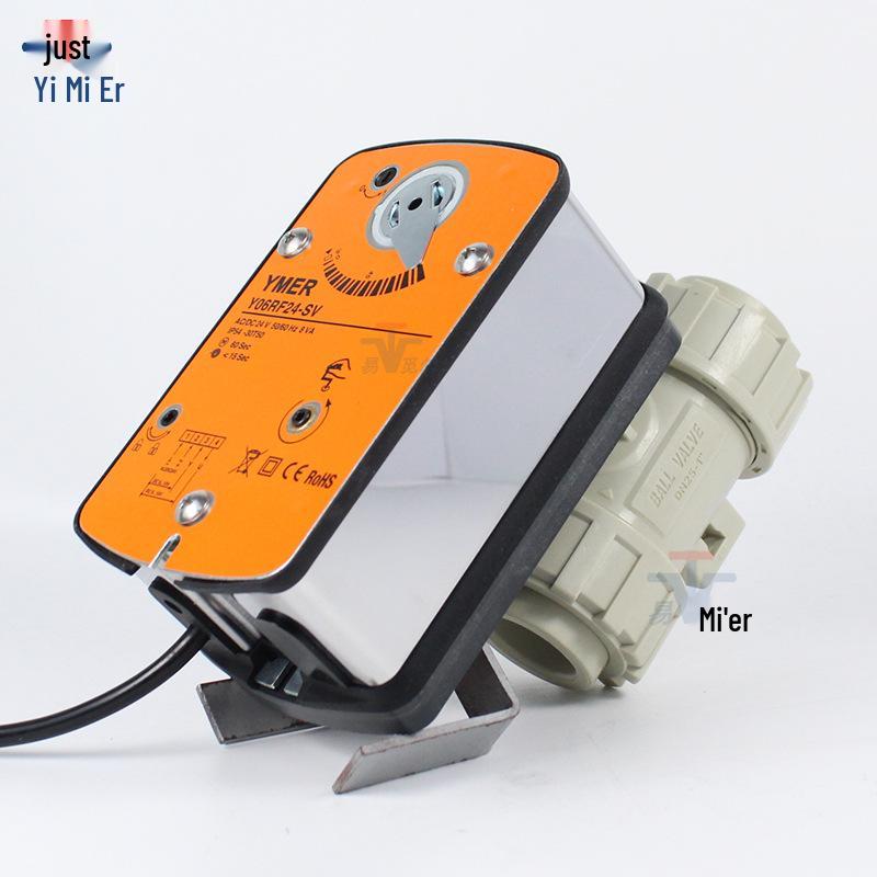 YMER Electric PPH Signal Control Valve with Power-off Reset, 0-10V & 4-20mA, Mechanical Reset Available