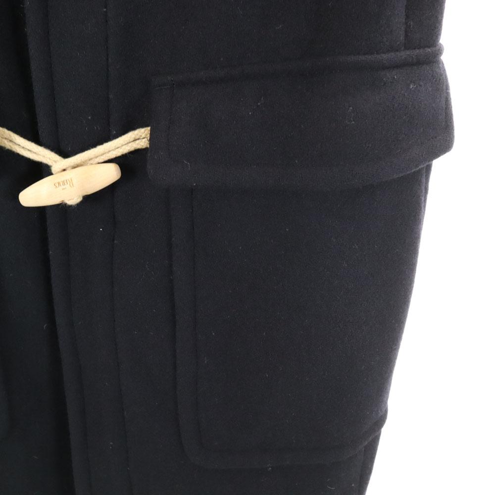 THE RERACS Made In Japan Melton Duffel Coat 36 Dark Blue Women Used