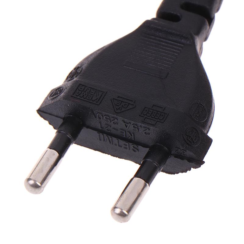 Eu Us Plug Ac Power Extension Cable Power Supply Cord 1.5M*0.75 For Electrical Sockets Outdoor Lamp Bulb Light