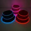 Luminous Neon LED Solid Color Bucket Hats Men Women Hip Hop Panama Fisherman Cap Summer Outdoor Casual Party Novelties