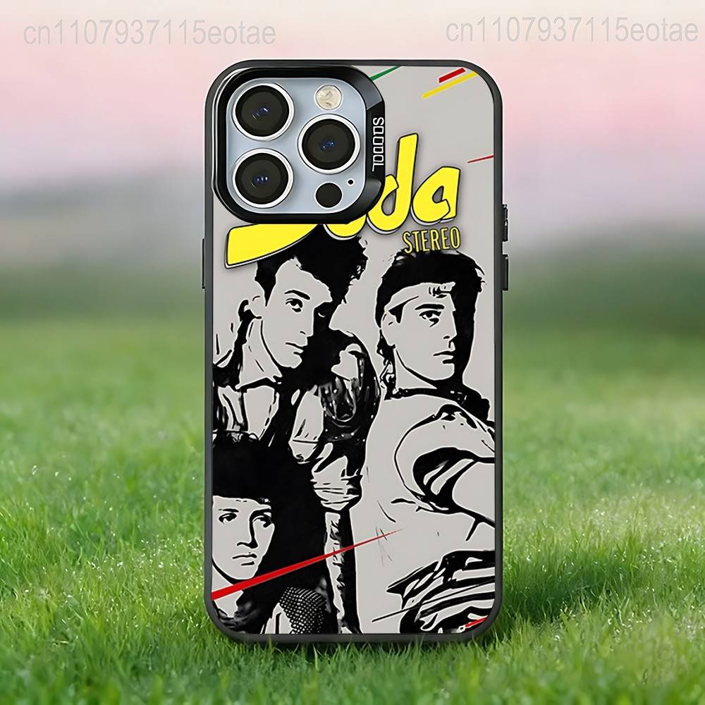 

Rock Band S-Soda S-Stereo Phone Case For iPhone 17,16,15,14,13,12,11,Pro,Max,Plus,E,Air,Mini Black IMD Cover iPhone16e