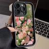 Rose Is Suitable for Apple 16promax13 Anti-drop Mobile Phone Case Iphone17 Girl 14pro15 Anti-drop.