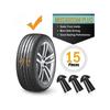 Mushroom Plugs for Tyre Kit | (Mini PK + 15 Plugs) | Spare Rubber Plugs for Car & Motorcycle Tyres | Durable, Leak-Proof Seal