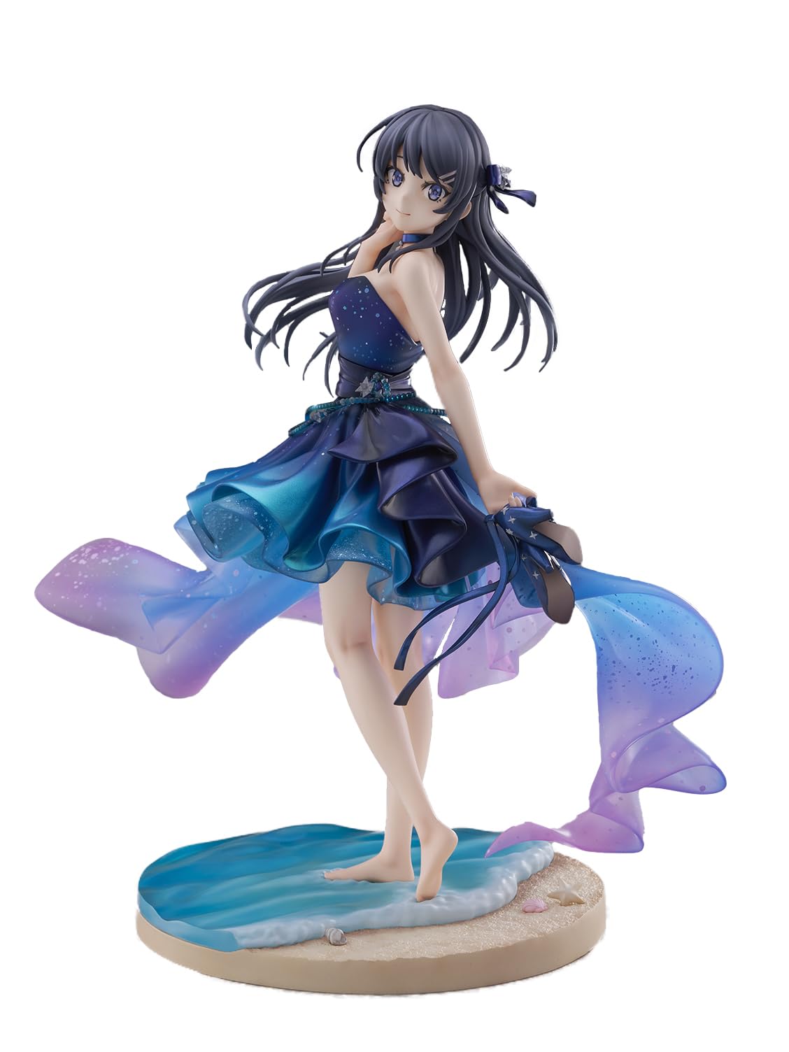 SHIBUYA SCRAMBLE FIGURE Раскал не мечтает о Девушке-кролике Сэмпай Серия Маи Сакурадзима Платье Масштаб 245 мм ПВХ Окрашенная Полная фигурка -Звездная Вер.-