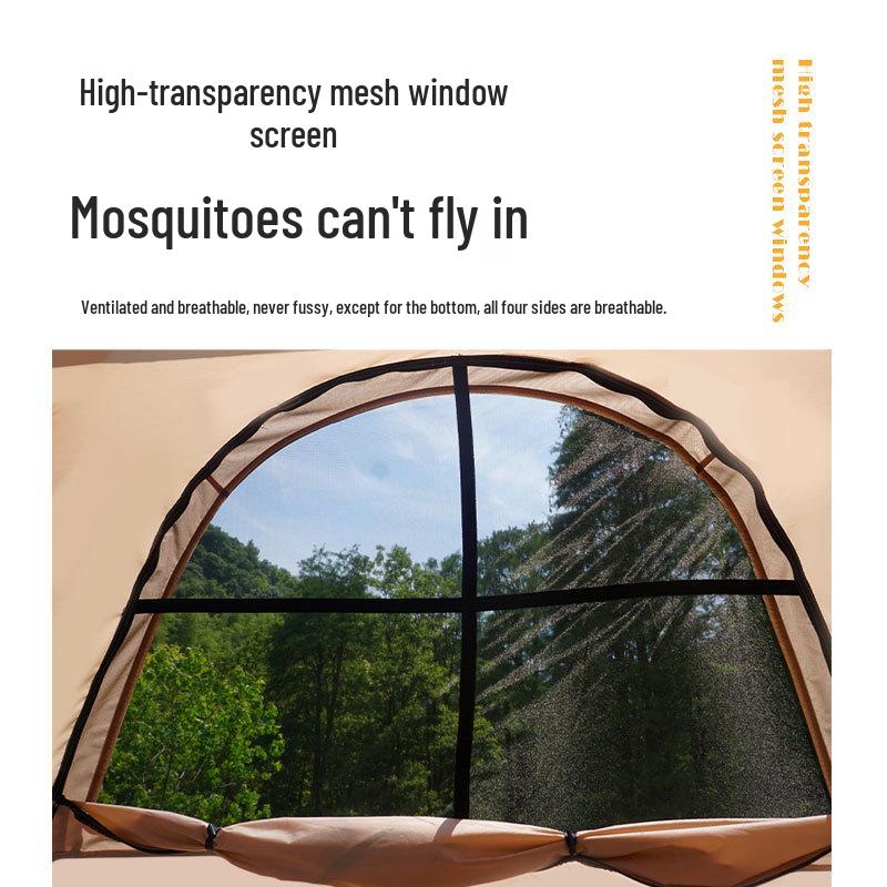 Portable Rainproof 3-5 Person Inflatable Tent - Fully Automatic Outdoor Camping Gear
