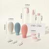 11in1 Set Travel Bottles Travel Size Containers Cosmetic Skincare Liquid Toiletries Bottle