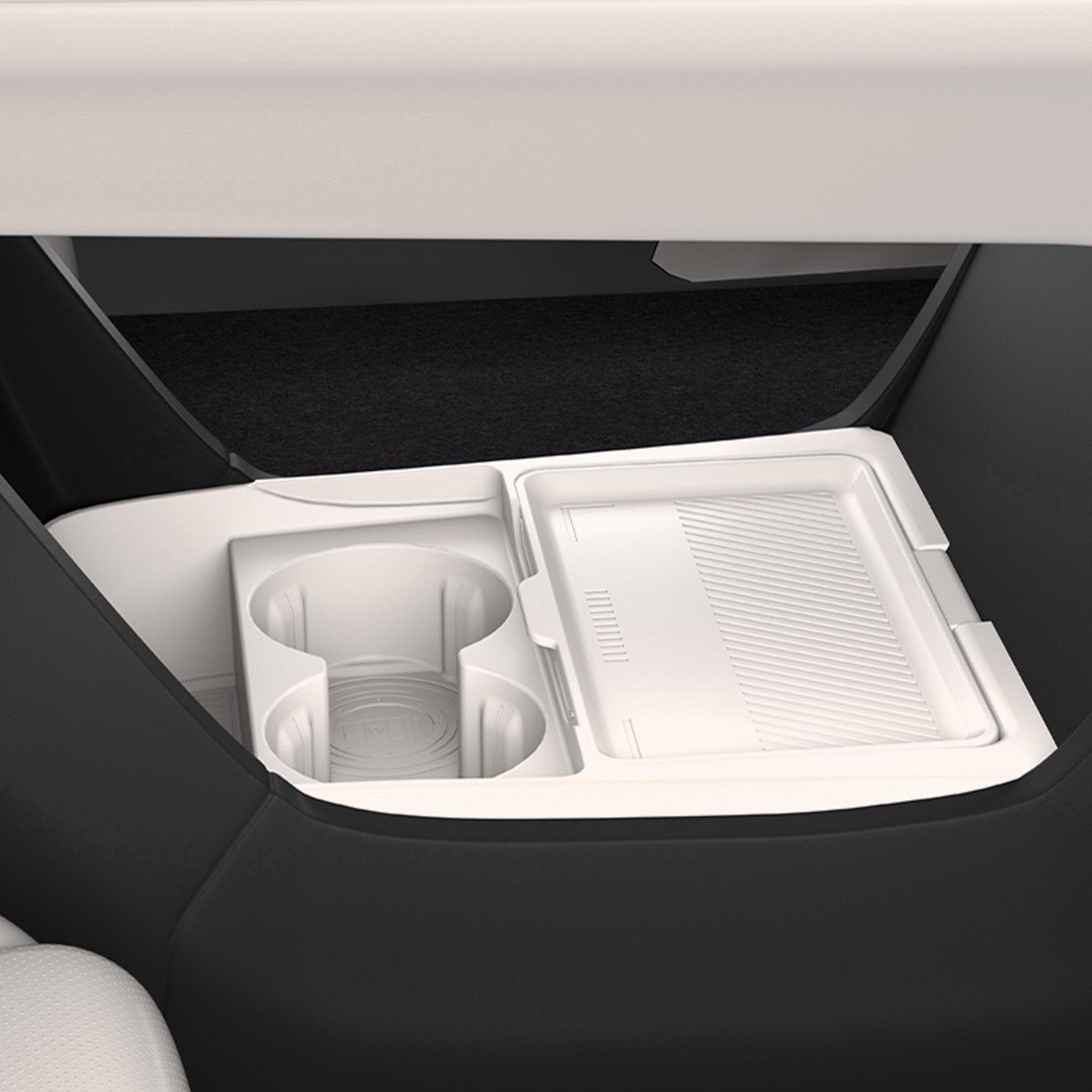 Compatible Silicone Armrest Storage Box for Zeekr 7X Center Console - Fits 26 Models