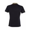 Li Ning Sports Skin-Friendly Breathable Slim Fit Stretch Moisture-Wicking Short Sleeve Polo Shirt Unisex Polo Shirts Black APLQ017
