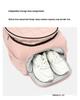 2026 Waterproof Tennis & Badminton Backpack for Kids, Youth, and Adults with Shoe Compartment