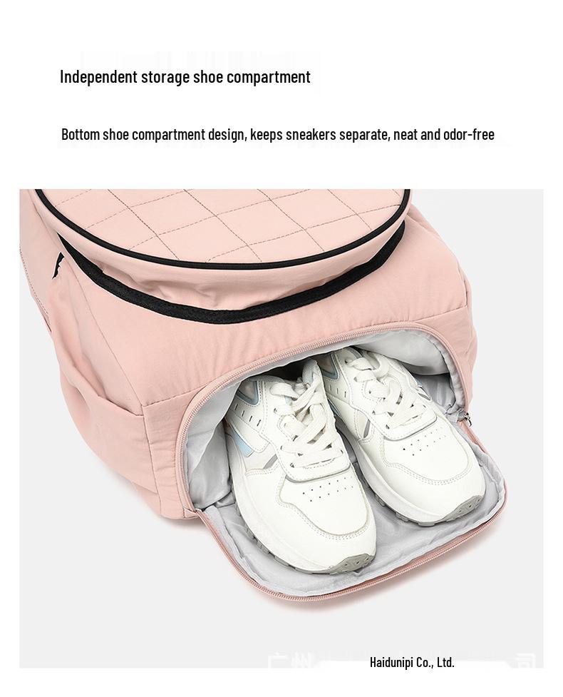2026 Waterproof Tennis & Badminton Backpack for Kids, Youth, and Adults with Shoe Compartment