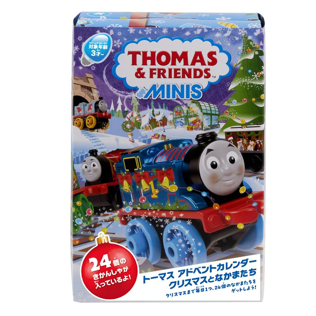 Mini Tomáš a jeho lokomotiva Mini Tomáš Adventní kalendář Vánoce a přátelé Mini Tomáš 24 let a HRF89 (Thomas) [Mini dílky] [Vozidlo