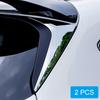 Chrome Rear Window Spoiler Side Wing Trims Cover For 2017-2025 Mazda CX-5 CX5 Accessories 2024 2018