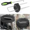 U-shaped Ground Pegs Garden Pegs Heavy Duty Metal Fixing Tools for Securing Weed Control Landscape Fabric Artificial Grass