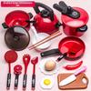 Set Food For Kids Girl Cooking Kitchen Toys Baby Cutting Fruit Cooking Kitchen Utensils Children'S Simulation Education Play