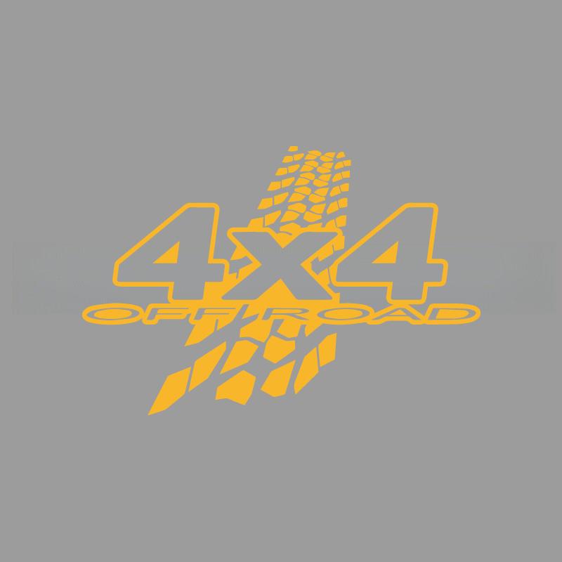 4X4 off-road tire marks creative&funny stickers for cartoon fans&lover,high quality for car trucks motorcycles &laptops
