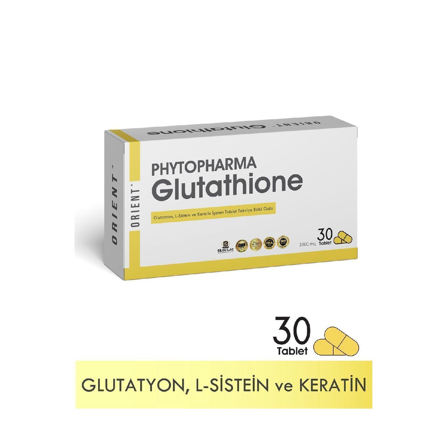 

Таблетована харчова добавка, що містить глутатіон і кератин