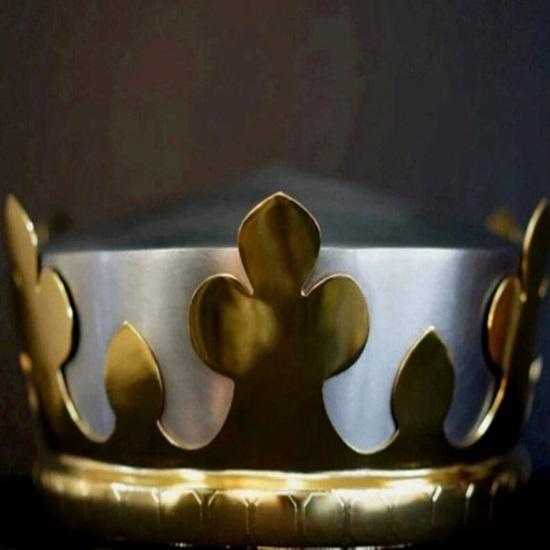 Cască Monty Python King Of Temeria, gata de luptă, Cască de armură, Cască de cavaler din oțel, cea mai bună pentru cadou Cosplay de Halloween