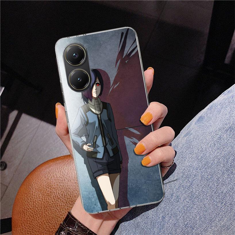 G-Ghoul Tokyo Touka Kirishima Phone Case For Xiaomi Poco X7 X6 X5 Pro F7 Ultra Redmi 15C 15 13C 13 12C 12 10 10A 10C 9 9A 9C 9T