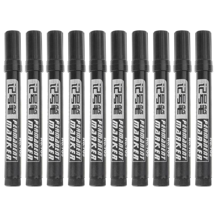 1/5/10 Pcs Waterproof Marker Pens Quick-Drying Paint Marker Pen Permanent Paint Pen School Home Supplies