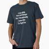 Female Firefighter Fear And Danger T-Shirt Premium T-Shirt M-2XL Gift,