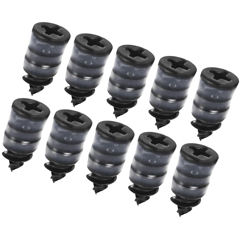 ACROPIX Rubber Nail Fast Tool Tire Repair Self Service Tubeless Rubber Nails 14x7mm Black 10pcs