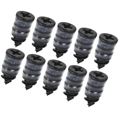 ACROPIX Gummi Nagel Schnellwerkzeug Reifenreparatur Selbstbedienung Schlauchlose Gumminägel 14x7mm Schwarz 10 Stück