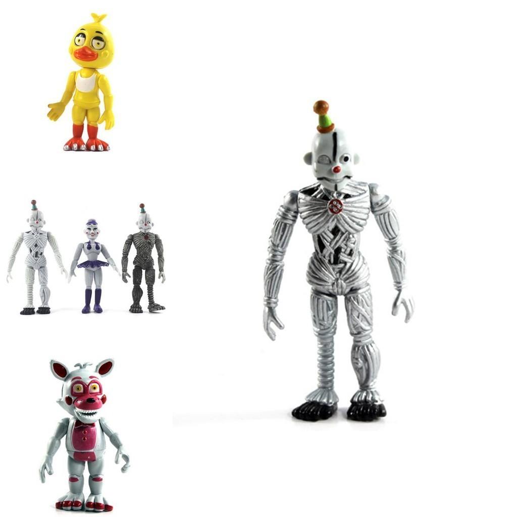 Captivating 6-piece Fnaf Five Nights At Freddy's Action Figures For Enthusiastic Fans