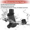 ACROPIX Windshield Washer Pump W/Grommets Windshield Washer Fluid Pump for Hyundai Compatible with Kia