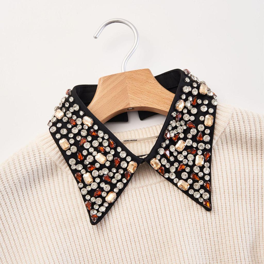 High-Quality Handcrafted Cyberpunk Style Women's Faux Collar