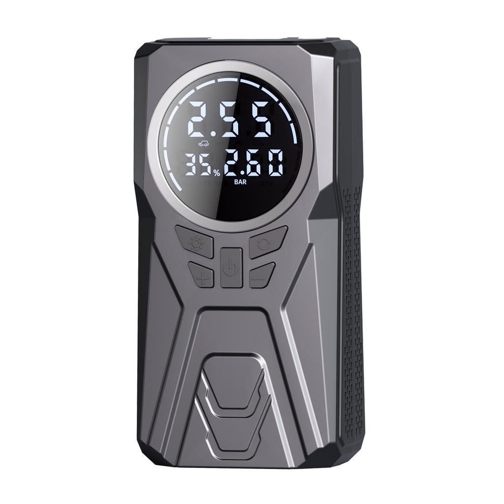 Car Jump Starter Portable Car Tire Inflator Portable Air Compressor Cordless Air Pump with