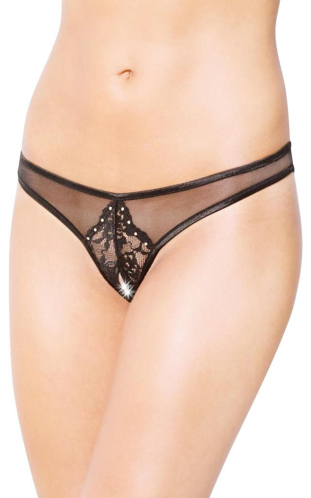 Thongs 2442 - Black M/L